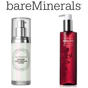 🆕 BARE MINERALS Youthful Face Bundle: Brightening Treatment + Cleansing Oil